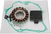 Generator Stator Regulator Rectifier Gasket Set Compatible With Yamaha V-Star XVS 1100 2003