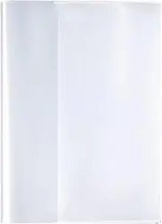 Textbook Protective Cover - Reusable Clear Sleeve, A4 Book Protector, Durable Reference Book Shield | Strong Transparent Cover, Easy Application, Prevents Wear and Tear, Safeguards Books from Damage