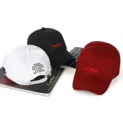 Stitched Embroidery Baseball Cap Washed Cotton Baseball Hats For Man Women
