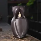 Waterfall Incense Holder Night Owl Hand Crafted Premium Ceramics Exquisite