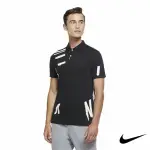 【NIKE 耐吉】NIKE GOLF 男 印花短袖POLO衫/高爾夫球衫 黑(CK6104-010)