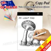 A4 LED Light Copy Pad Tracing Board Drawing Art Design Thin Pad Light Box NEW