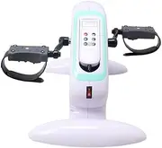 Motorized Electric Pedal Exerciser - Portable Fitness Exercise Bike - Hand, Arm,Knee & Leg Exercise Peddling Machine - Adjustable Fitness Rehab Equipment for Seniors, Elderly, PT