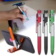4 in 1 Multi-functional LED Light Screen Stylus Touch Ballpoint Pen Folding