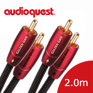 美國線聖 Audioquest Golden Gate (RCA to RCA) 訊號線 2.0M