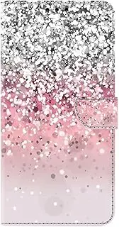 [Bnvdfre] for Samsung Galaxy A15 4G/5G Case Protective Flip Phone Art Pattern Cover Shockproof Card Holder with Magnetic Stand Leather Case for Samsung Galaxy A15 4G/5G, Gradient