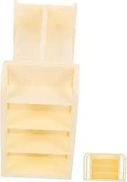 Miniature Mini Shop Shelf Miniature Storage Rack Doll House Decor Creative Boys and Girls Toy