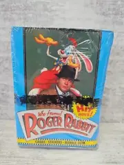Topps Roger Rabbit Movie Vintage Full vintage Trading Cards Box NOS (C)