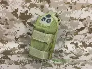 FLYYE MOLLE Strobe / Flashlight Pouch (Khaki) FY-PH-C014-KH