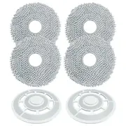 Mop Cloth Pad with Bracket for Q /P10 Robotic Vacuum Cleaner Accessories Kit Replacement Parts