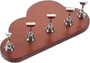 Press-on Nails Nail Art Stand Fingernail Painting Stand with Unique Cloud Shape Base Set for Nails Fingernail Display Stands