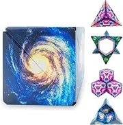 Cuackamily Galaxy Shape Changing Box, Galaxy Anti-Stress Cube Toy, Infinity Cube, Decompression Toy, Gifts for Children and Adults, Birthday Gifts, Party Gifts