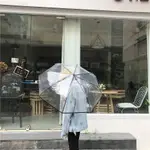 全自動透明摺疊雨傘 晴雨傘 透明雨傘 三折傘 自動傘 一鍵開收 時尚透明傘 雨傘 陽傘 簡約 全自動傘 折疊傘