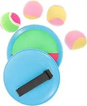 GANAZONO Sticky Sucker Toss Catch Ball Rosy Boards Soft Balls Outdoor Interactive Game for Adults Enhances Tactile Skills Parent Bonding