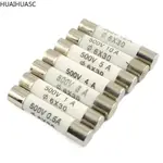 5PCS 陶瓷保險絲盒 RO58 6X30MM 500V F 0.5A 1A 2A 3A 4A 5A 6A 8A 10A