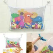 Baby Bath Bathtub Toy Mesh Net Storage Bag Organizer Bathroom w/2 Suction Cups