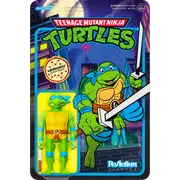Teenage Mutant Ninja Turtles (1987) - Leonardo (Toon) ReAction 3.75" Action Figure