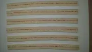 5/8 inch Wick Wick 5 pack 8 inches long for oil lamp made in the USA 1990