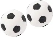 Portable Bath Salt Set 2pcs Football Shape Salt Balls for Boys and Girls' Baths Bubble Making and Relaxation