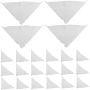 TEHAUX 50PCS Paint Filter Strainers Fine Nylon Mesh Paint Filtering Cone for Arts Crafts Mesh Quality