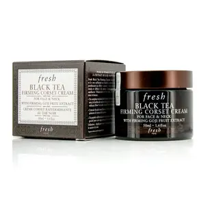 馥蕾詩 Fresh - 紅茶緊緻塑顏面霜 - 臉部及頸部 Black Tea Firming Corset Cream