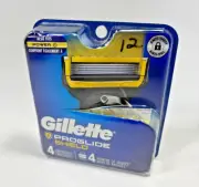 Gillette Proglide Shield Mens Razor Blade Refills Set of 4 Cartridges New Sealed