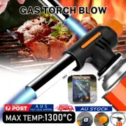 Butane Gas Torch Blow Torch Iron Welding Soldering Fire Lighter Frame Gun BBQ AU