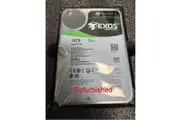 Seagate EXOS X18 18TB ST18000NM000J SATA CMR 3.5" Enterprise HDD OEM - Refurbished, A Grade