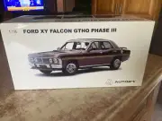 1/18 BIANTE FORD FALCON XY GTHO PHASE 3 (VINTAGE BURGUNDY GOLD STRIPES) 72766