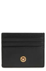 Versace Medusa Grained Leather Card Case