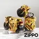 【Zippo】窄版黃金摩托車(美國防風打火機)