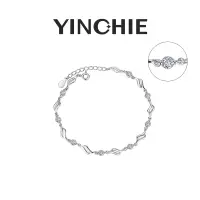 在飛比找蝦皮商城優惠-Yinchie 怦然星動手鍊女 925銀 純銀手鏈 闺蜜手链