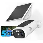 2.4G/5G WiFi Cameras for Home Security, 2K Solar Camera Outdoor Wireless, Col...