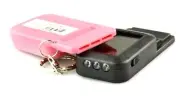 3-IN-1 Solar Power LED Mini Torch Flashlight with Whistle & Key Chain Keyring