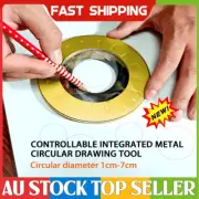 Adjustable Circle Drawing Ruler Tool Measuring Drawing Circular Compass OD