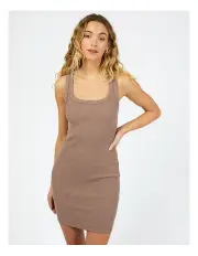 [Silent Theory] Hazel Mini Dress in Brown