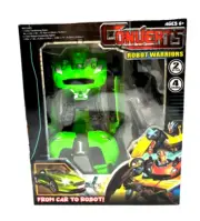 Converts Robot Warriors - Transforming Toy from Robot Warrior to Car