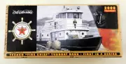 ERTL Collectibles Texaco Fire Chief Tug Boat Bank 2000 - NIB ~ T114