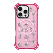 iPhone 16 Pro Bounce Case MagSafe Compatible Skeleton Yoga