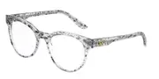 Dolce & Gabbana DG3334 3287 Women’s Glasses Black Size 50 - Private Health Rebate - Blue Light Block Available