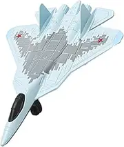 Generic Children's Alloy Fighter Plane, Commemorative Toy, Memory, Ornament for Shelf, Office, Table, Random 1 Piece