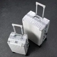 在飛比找露天拍賣優惠-登機箱ROAMING男萬向輪鋁框品牌拉桿箱女旅行箱20登機箱
