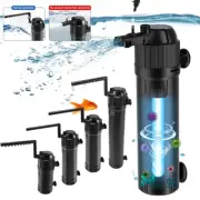 Submersible Internal Aquarium Fish Tank Canister 300GAL Filter Quiet Water Pump