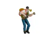 Noch 10413 HO/OO Gauge One Man Band 3D Master Figure