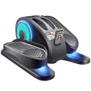 ESL Under Desk Elliptical - Portable Leg Exerciser for Seniors, Blue Style