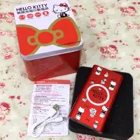 在飛比找Yahoo!奇摩拍賣優惠-♥小花花日本精品♥hellokitty凱蒂貓紅色長方形行動電