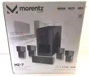 Morentz Audio MZ 7 1500W HDTV MP4 Bluetooth 5.1 HD Home Theater System