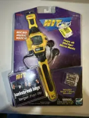 Hit Clips Backstreet Boys Yellow Micro Music Watch