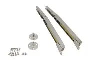 200N Gas Struts Heavy Duty Soft Close Lid Support Hinges Pneumatic Lifter 2PK
