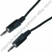 Lot100 24"/2ft short 3.5mm Stereo Male~M Audio/Headphone 1/8" patch Cable/Cord